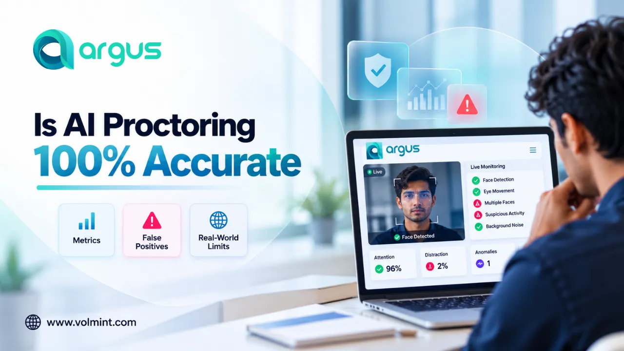 How Accurate Is AI Proctoring? Metrics, False Positives, and Limits
