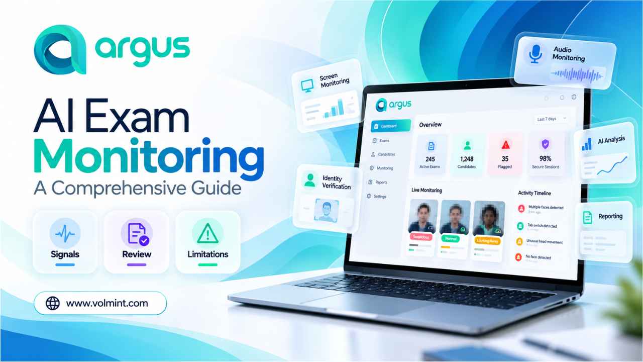 What Is AI Exam Monitoring? Signals, Review, and Limits