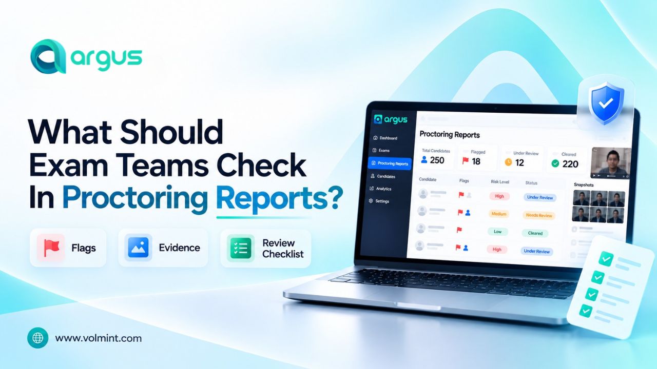 Online Proctoring Reports: What Exam Teams Should Verify