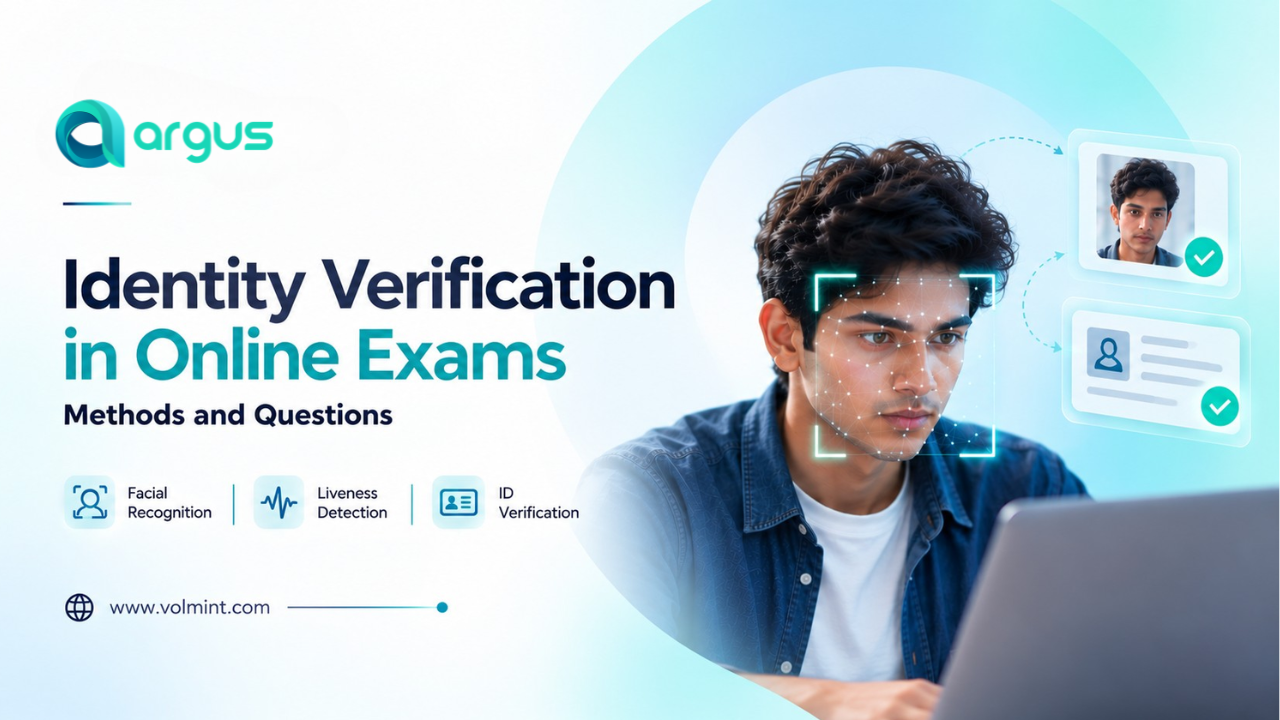 Identity Verification in Online Exams: Methods and Questions