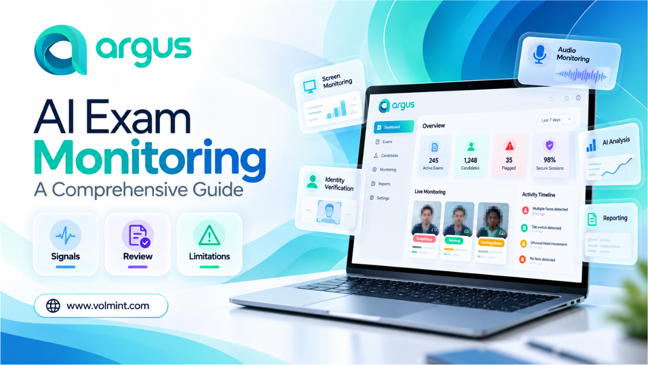 What Is AI Exam Monitoring? Signals, Review, and Limits