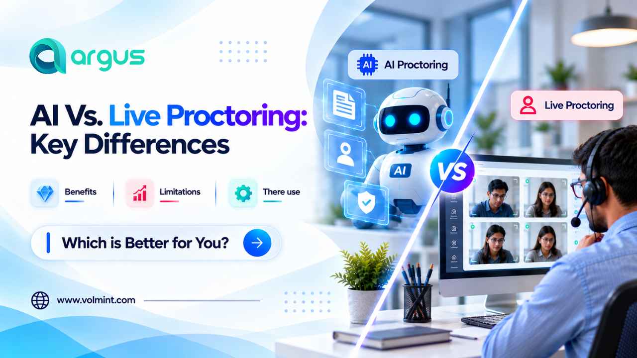 Introduction To AI Vs. Live Proctoring: Advantages and Limitations